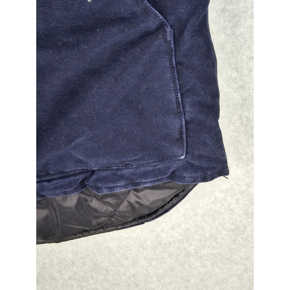 Vintage Carhartt Quilt-Lined Artic Vest "Midnight Blue" V02 MDT Mens LG USA Made - Picture 8 of 16